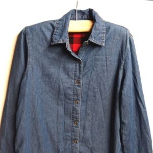 Lee by Riders Shacket w/ Fleece Lining Soft